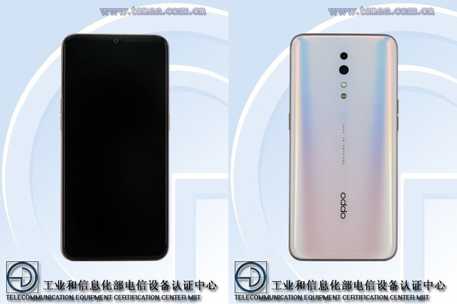 Oppo Reno 10X Zoom qua mạng x&atilde; hội Weibo.