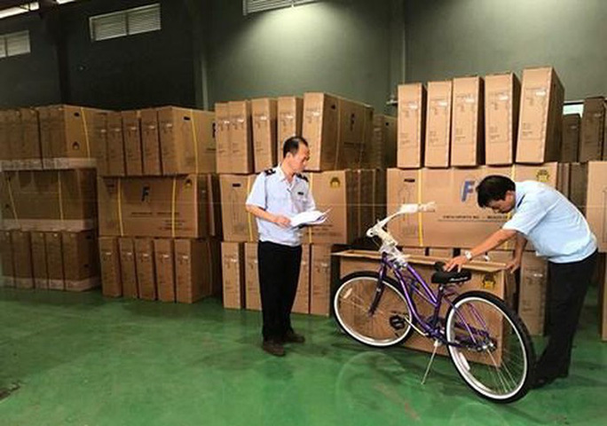 Xe đạp Trung Quốc &lsquo;đội lốt&rsquo; h&agrave;ng Việt xuất khẩu đi Mỹ