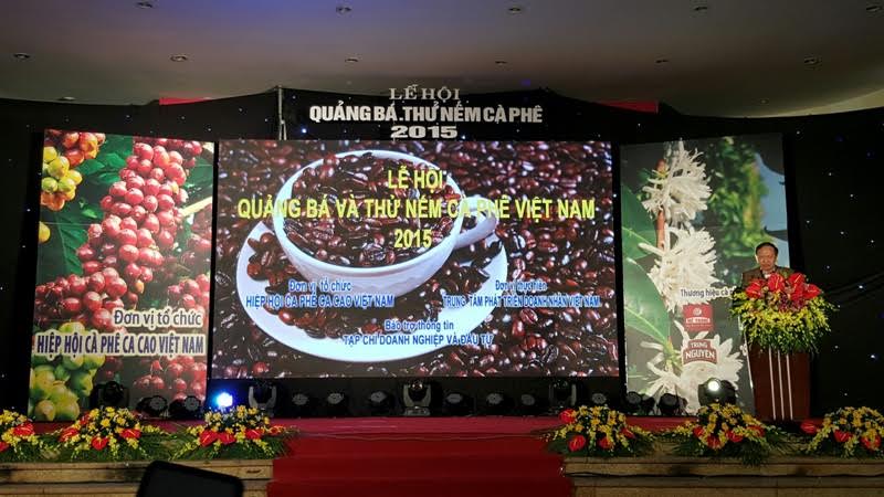 Khai mạc lễ hội quảng b&aacute; v&agrave; nếm thử c&agrave; ph&ecirc; 2015 tại H&agrave; Nội