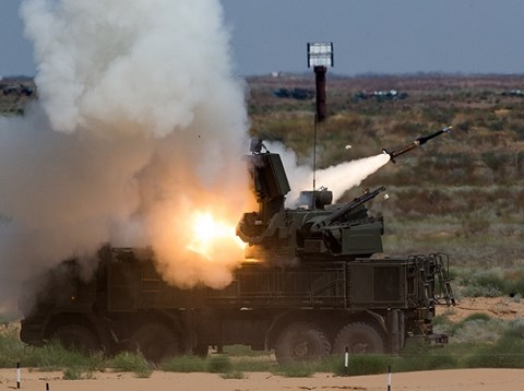 T&ecirc;n lửa Pantsir-SM  phi&ecirc;n bản cũ.