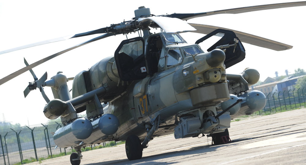 Trực thăng tấn c&ocirc;ng Mi-28NM.