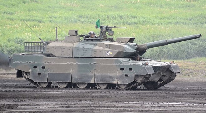  Xe tăng Type 10 của Nhật Bản . 