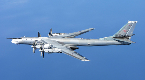 M&aacute;y bay n&eacute;m bom Tu-95 được đưa v&agrave;o bi&ecirc;n chế v&agrave;o năm 1956. 