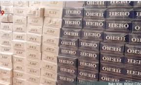  Số thuốc l&aacute; lậu bị lực lượng chức năng thu giữ. 