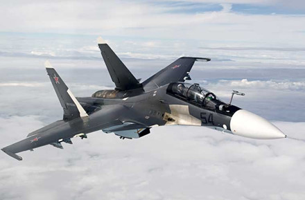 Ti&ecirc;m k&iacute;ch Su-30SM của Nga. 