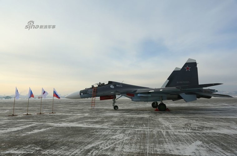 Ti&ecirc;m kich đa năng Su-30SM c&oacute; khả năng  mang theo 8 tấn vũ kh&iacute;. 