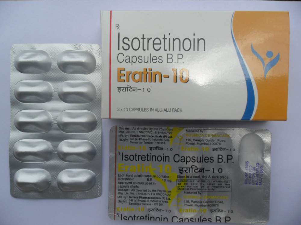 Thuốc trị mụn Isotretinoin c&oacute; v&ocirc; v&agrave;n t&aacute;c dụng phụ đ&aacute;ng sợ người d&ugrave;ng n&ecirc;n thận trọng.