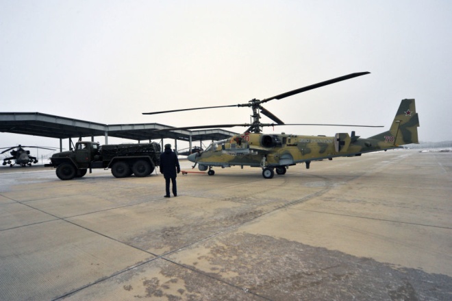 Trực thăng Ka-52 Alligator của Nga tấn c&ocirc;ng si&ecirc;u hạng uy lực nhất hiện nay