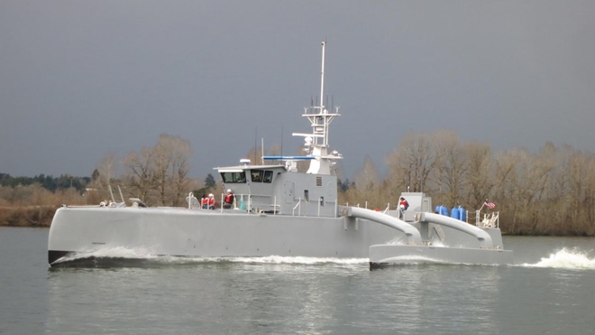 T&agrave;u săn ngầm Sea Hunter c&oacute; chiều d&agrave;i khoảng 42 m.  