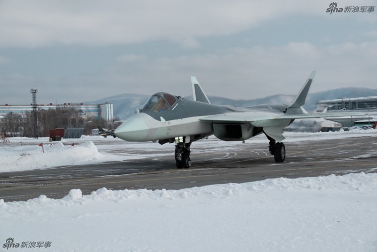 M&aacute;y bay Su T-50 của Nga c&oacute; tốc độ đạt 2.600km/giờ. 