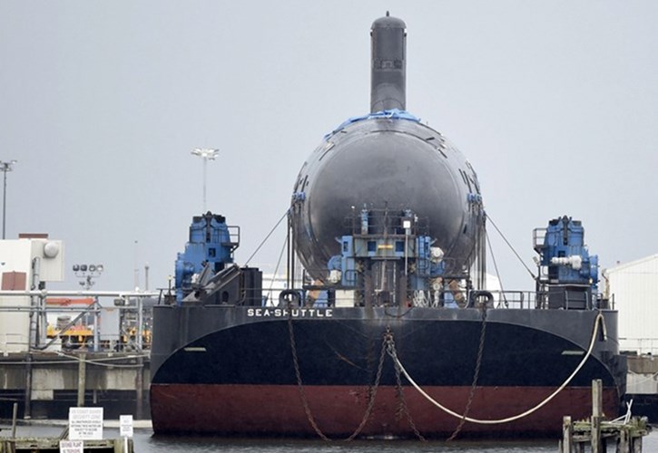 T&agrave;u ngầm USS Colorado l&agrave; chiếc thứ 4 mang t&ecirc;n bang Colorado. 