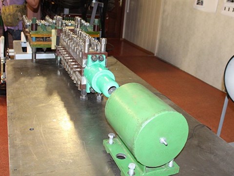 S&uacute;ng điện từ railgun Nga. Ảnh: An Ninh Thủ Đ&ocirc;