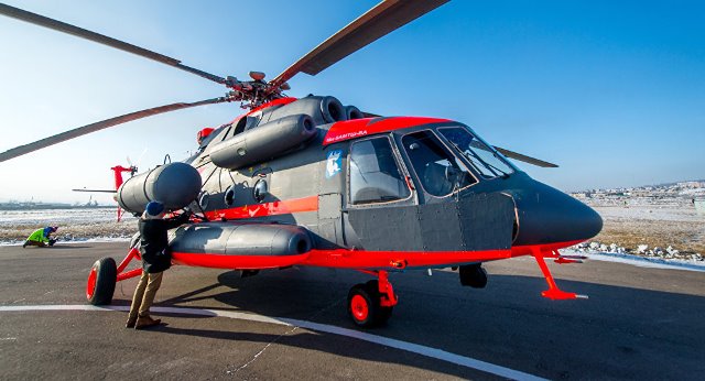 Trực thăng Mi-8AMTSh-VA. Ảnh: TTXVN 