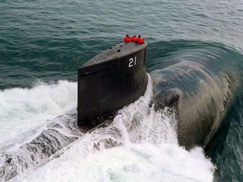 T&agrave;u ngầm lớp Seawolf được th&ecirc;́ giới ca ngợi là hi&ecirc;̣n đại nh&acirc;́t, đắt nh&acirc;́t trong lịch sử hàng hải của nh&acirc;n loại. Ảnh: Đất Việt