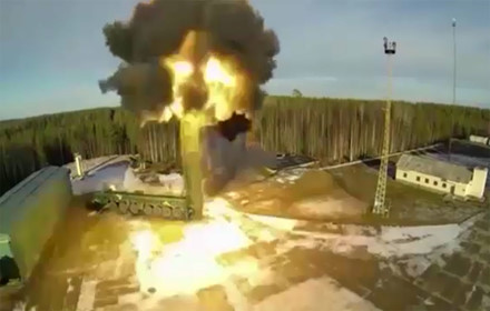 T&ecirc;n lửa Minuteman III &aacute;p dụng m&ocirc; h&igrave;nh ph&oacute;ng đa đầu đạn ph&acirc;n hướng, đa phương thức dẫn đường. Ảnh: Lao Động