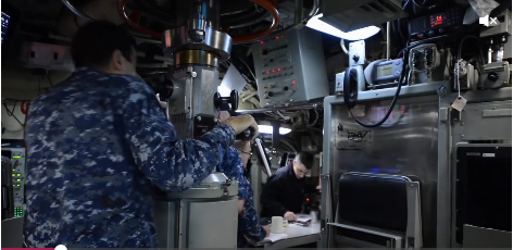 B&ecirc;n trong t&agrave;u ngầm USS Ohio của Mỹ. Ảnh: VNExpress