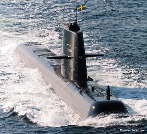 T&agrave;u ngầm Gotland của Thụy Điển. Ảnh: Đất Việt 