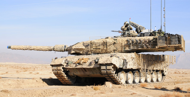 Si&ecirc;u tăng  Leopard 2A7 của Đức. Ảnh: Tr&iacute; Thức Trẻ 
