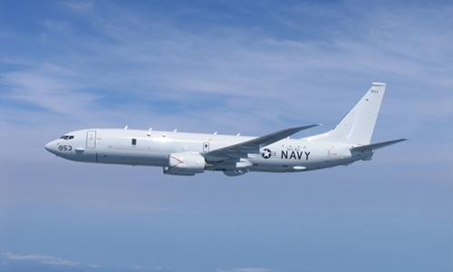 M&aacute;y bay P-8 Poseidon c&oacute; khả năng ph&aacute;t hiện, ph&acirc;n loại v&agrave; nhận dạng c&aacute;c t&agrave;u, t&agrave;u nhỏ v&agrave; t&agrave;u ngầm nổi tr&ecirc;n mặt nước. Ảnh: VnExpress