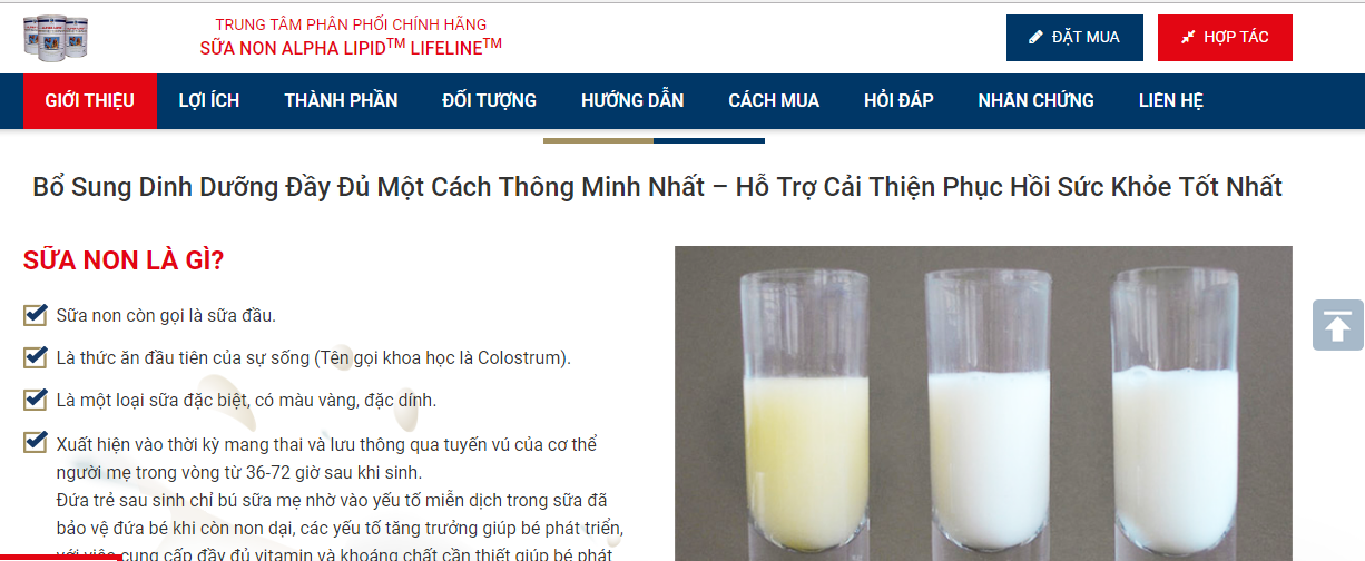 D&ograve;ng sữa non được website https://suanonnhapkhau.com đang quảng c&aacute;o. 