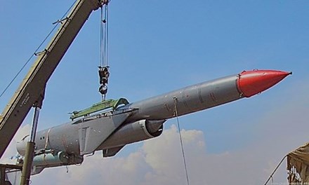 T&ecirc;n lửa diệt hạm P-1000 Vulka. Ảnh: Kiến Thức