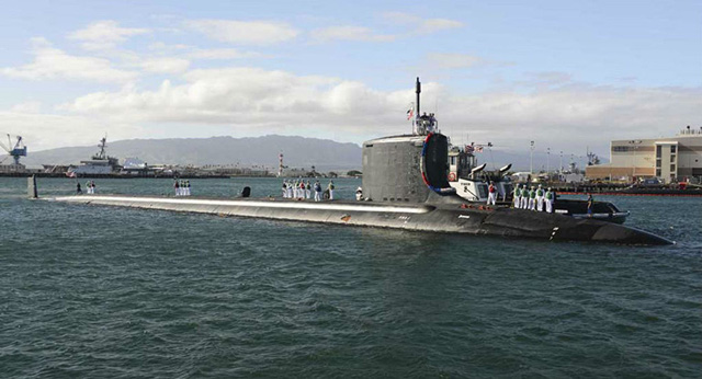  T&agrave;u ngầm hạt nh&acirc;n USS Mississippi l&agrave; t&agrave;u ngầm thứ 9 lớp Virginia. Ảnh: D&acirc;n Tr&iacute;