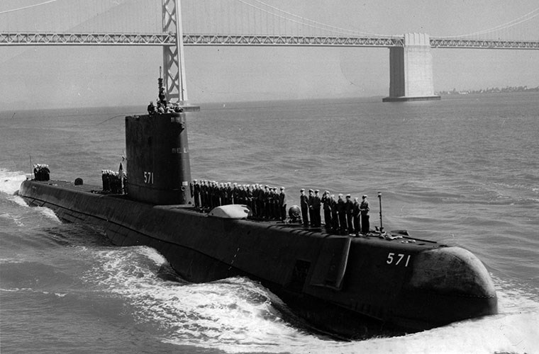 T&agrave;u ngầm USS Nautilus Mỹ. Ảnh: Kiến Thức 