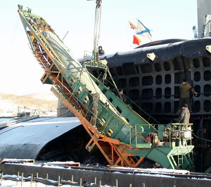 T&ecirc;n lửa P-700 Granit được coi l&agrave; vũ kh&iacute; uy lực trong kho vũ kh&iacute; Nga. Ảnh: Đất Việt