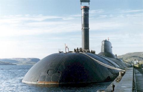 T&agrave;u ngầm Dmitri Donskoy l&agrave; vũ kh&iacute; uy lực của Nga. Ảnh: Đất Việt 