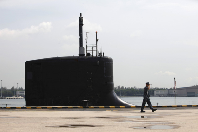 T&agrave;u ngầm USS North Carolina phục vụ trong Hải qu&acirc;n Mỹ được 8 năm. Ảnh: D&acirc;n tr&iacute; 
