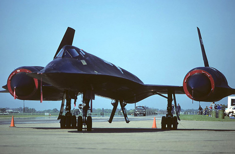 M&aacute;y bay trinh s&aacute;t cơ SR-71 Blackbird . Ảnh: Đất Việt  