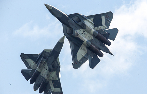 Chiến đấu cơ Su-57. Anhr: TTXVN
