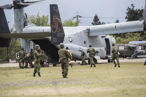 M&aacute;y bay V-22 Osprey. Ảnh: VnExpress 