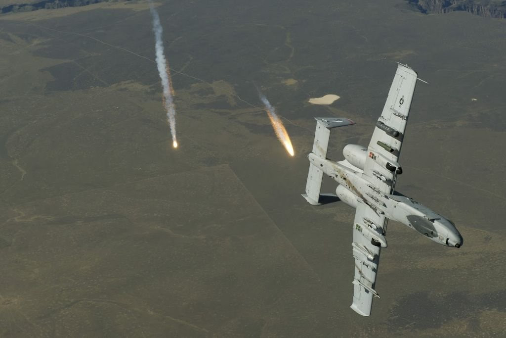 M&aacute;y bay A-10 Thunderbolt II của Mỹ. Ảnh: Zing News