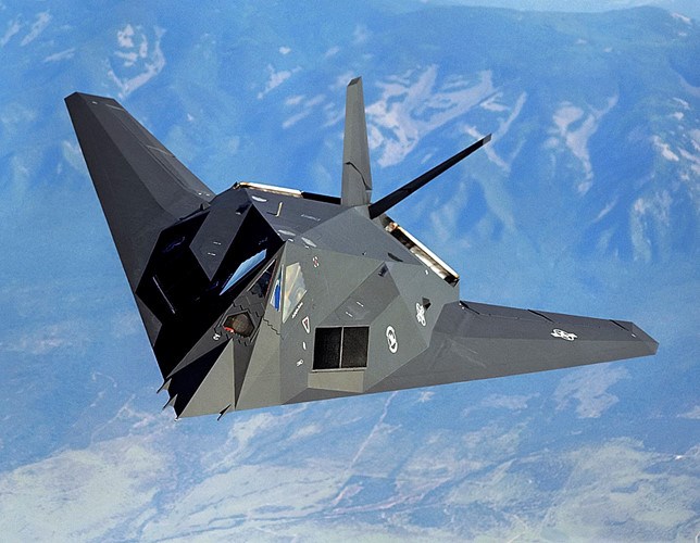 Chiến đấu cơ Lockheed F-117A. Ảnh: Kiến thức 