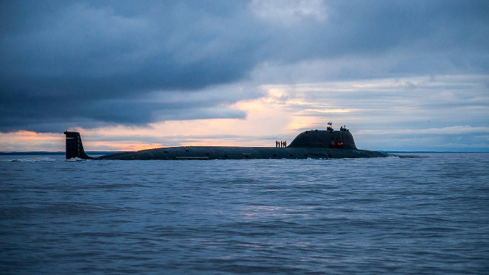 T&agrave;u ngầm K-560 Severodvinsk được hạ thủy v&agrave;o năm 2014. Ảnh: Zing News