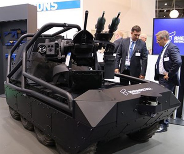 Robot chiến đấu MM UGV của Đức. Ảnh: ANTĐ