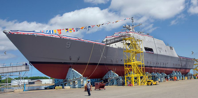 T&agrave;u USS Little Rock. Ảnh: Reuters