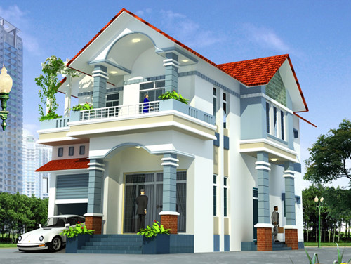  Nhà mới xây xong không nên ở ngay bởi nguy cơ từ sơn tường. Ảnh minh họa