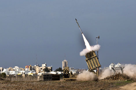  Hệ thống ph&ograve;ng thủ t&ecirc;n lửa Iron Dome. Ảnh: Kiến thức