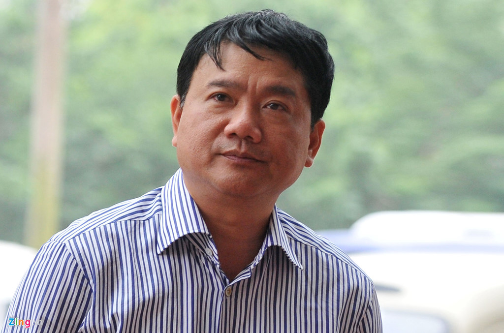  &Ocirc;ng Đinh La Thăng bị khởi tố, bắt tạm giam. Ảnh: Zing News 