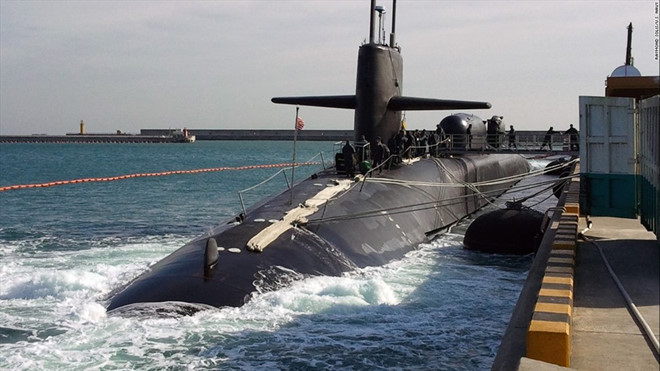 T&agrave;u ngầm USS Triton của Mỹ. Ảnh: Kiến thức