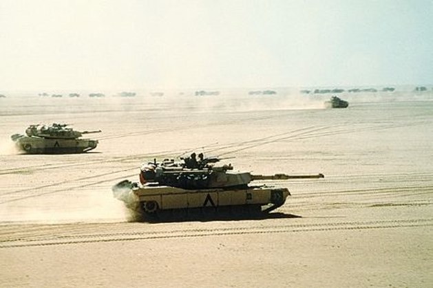  Xe tăng M1 Abrams của Mỹ được trang bị hệ thống tối t&acirc;n. Ảnh: Lao động