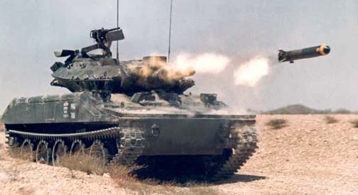  Xe tăng M-551 Sheridan. Ảnh: Tr&iacute; thức trẻ