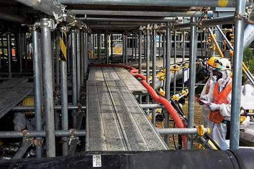  Nh&agrave; m&aacute;y nguy&ecirc;n tử Fukushima Nhật Bản vẫn c&ograve;n tồn tại nguy&ecirc;n liệu hạt nh&acirc;n. Ảnh: ĐSPL
