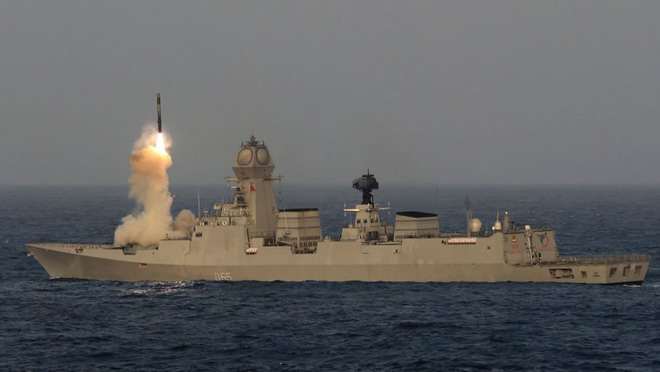  T&ecirc;n lửa BrahMos của Ấn Độ. Ảnh: Thời đại