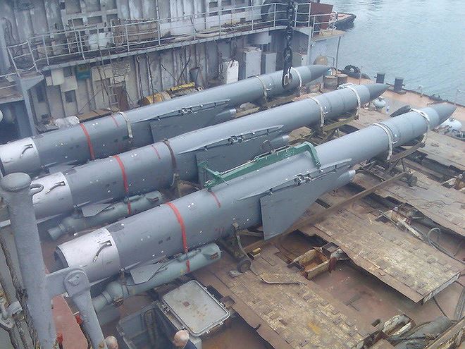 H&igrave;nh ảnh t&ecirc;n lửa P-500 Bazalt của Nga. Ảnh: ANTĐ