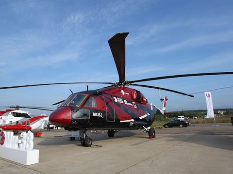 Trực thăng Mi-38 của Nga sẽ điều tới chiến trường Syria sau nhiều tổn thất về vũ kh&iacute; tại đ&acirc;y. &Agrave;nh: ANTĐ