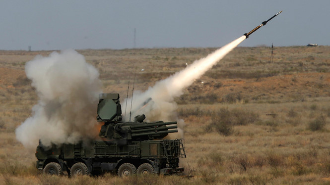  Hệ thống t&ecirc;n lửa Pantsir-S1 tại Syria sẽ được n&acirc;ng cấp gấp 3 lần sức mạnh. Ảnh: Thanh Ni&ecirc;n