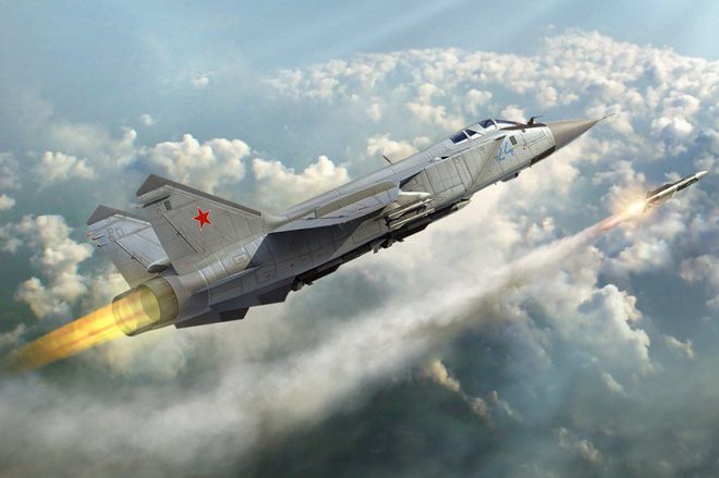  Ti&ecirc;m k&iacute;ch Mig-34 l&agrave; vũ kh&iacute; sở hữu t&ecirc;n lửa hủy diệt h&agrave;ng loạt nhưng lại chưa được Nga điều tới Syria. Ảnh: Thời Đại